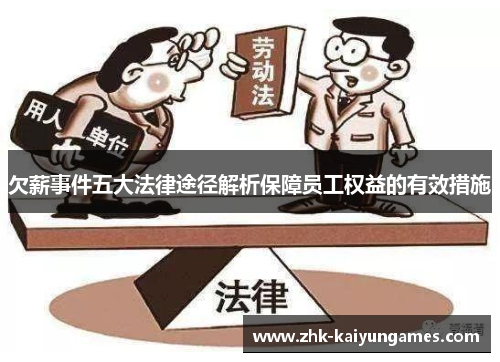 欠薪事件五大法律途径解析保障员工权益的有效措施